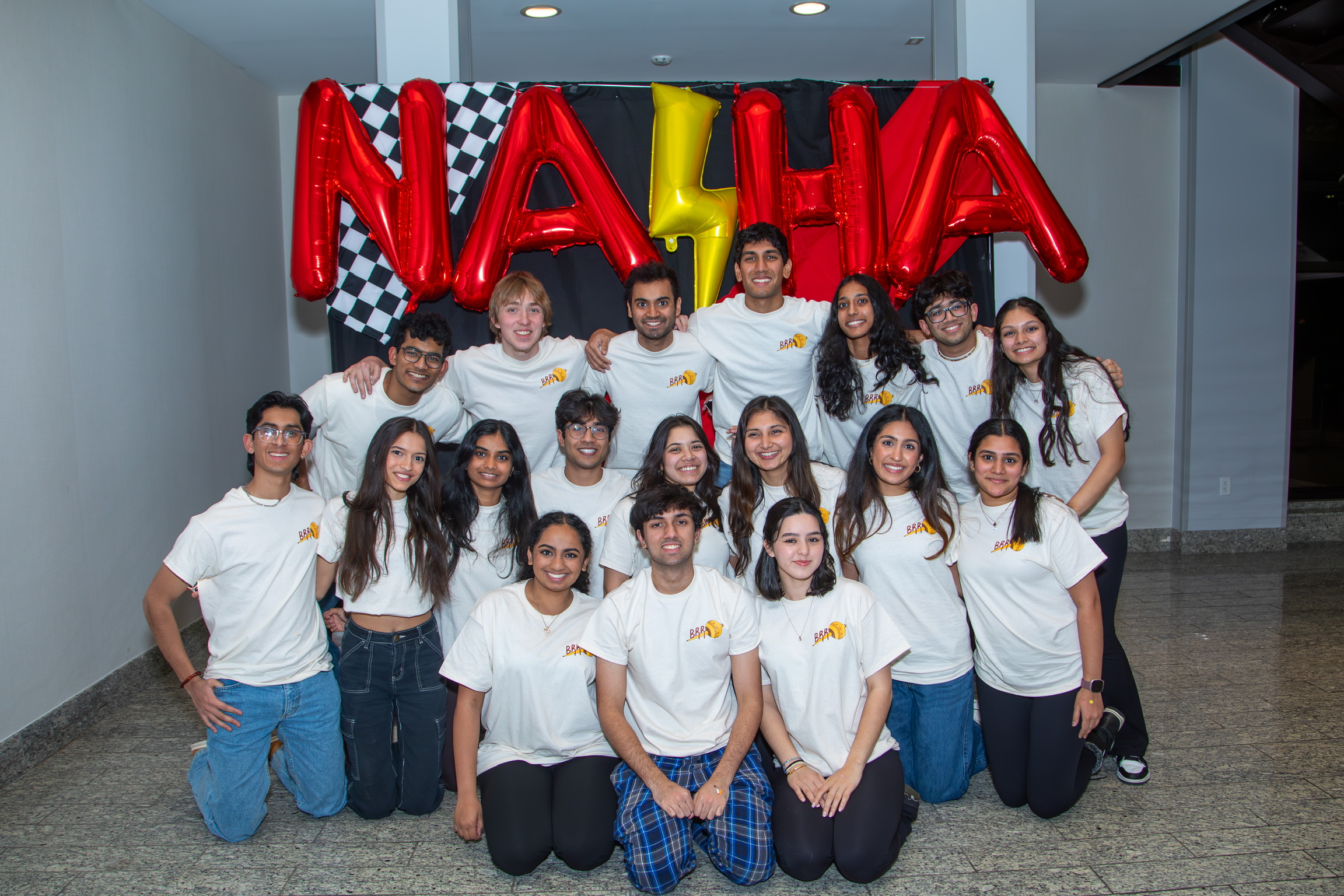 Cornell Big Red Raas team at Nasha